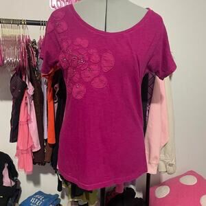 Pink aerie blouse with